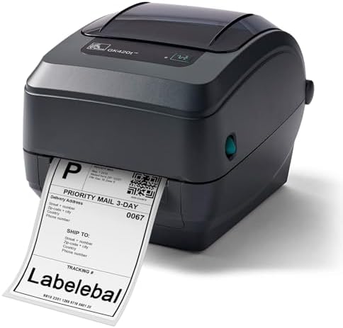 【2000 Labels/4 Stacks】 Labelebal 4" x 6" Fanfold Direct Thermal Labels (101mm x 152mm) Shipping Address Mailing Postage Labels Compatible for Zebra & Rollo Printer Adhesives (500 Labels/Stack) - Image 6