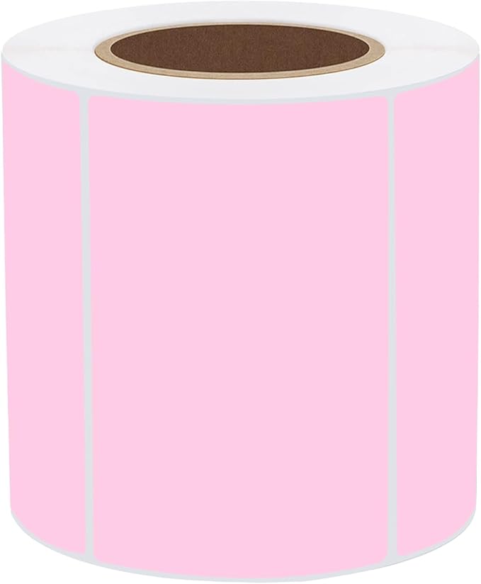 STARLIBOO 3x2 inch Color Direct Thermal Label Stickers by STARLIBOO