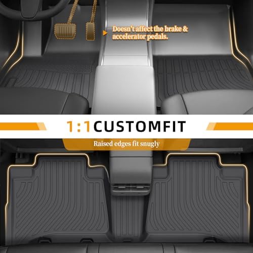 Floor Mats for Toyota 4Runner 2003-2009,4th gen 4runner TPE Floor Mats - Image 2