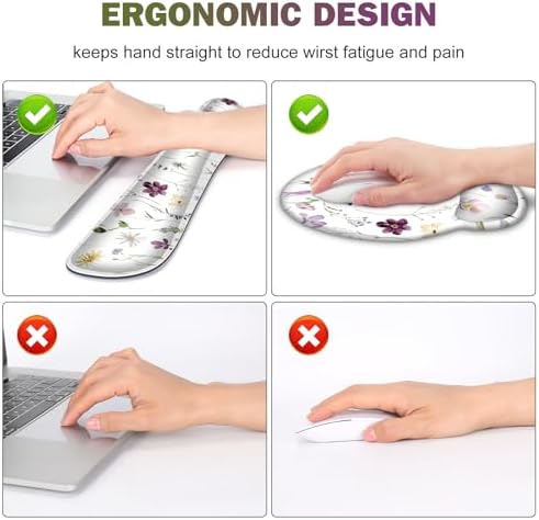 Gaming Mouse Pad, Large Desk Mat Cute Desk Pad Protector, 4in1 XXL Mousepad - Image 3