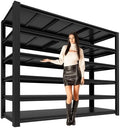 8100 lbs Storage Shelves Heavy Duty，6-Tier Garage Shelving, Adjustable Shelving Units, Industrial Shelving, for Garage Storage, Heavy Duty Garage Shelving(6T-84H*62.03W*24D) by KLRFUA