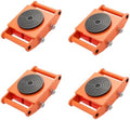 Machinery Skates, Heavy Duty Industrial Rollers w/Non-Marring Wheels for Factory, Warehouse, Workshop by Unknown