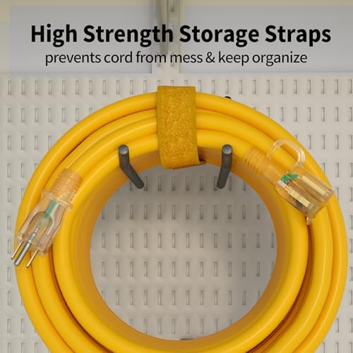 POWGRN 10 FT 12/3 Outdoor Extension Cord Waterproof, Heavy Duty Power Cord - Image 4