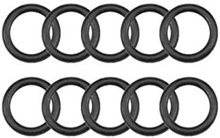 uxcell Nitrile Rubber O-Rings 9.5mm OD 6.5mm ID 1.5mm Width, Metric Nitrile Rubber Sealing Gasket, Pack of 10 by uxcell