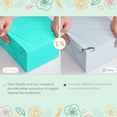 Fuxury Poly Mailers 19x24" 50 Pack,Large Shipping Bags for Clothing,Teal - Image 6