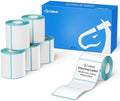 CLABEL 40x30mm (1.57"x1.18") Thermal Labels Stickers 6 Rolls White by CLABEL