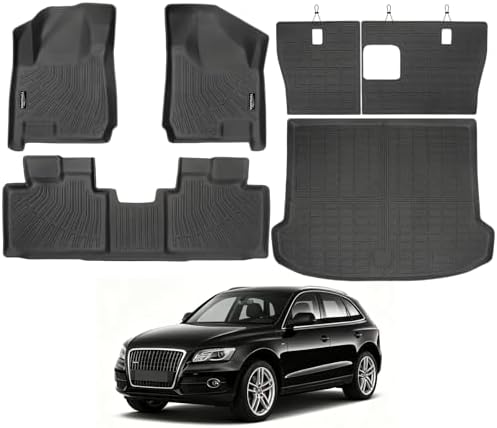 All Weather TPE Floor Mat Set for 2010-2016 Cadillac SRX by TongamaAllWeatherFloorMats
