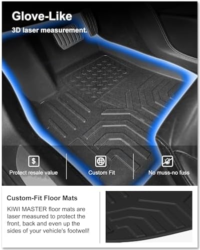 Kiwi Master Floor Mats for 2012-2020 Tesla Model S - Image 2