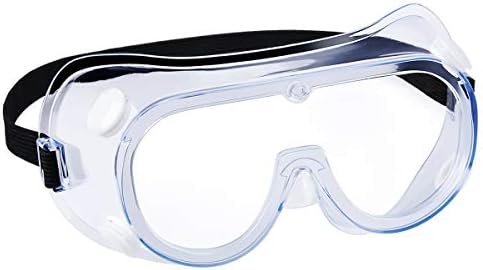 1 pack Anti-Fog Safety Goggles, Protective Safety Glasses, Eye Protection by YunTuo