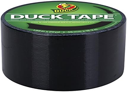 Duck Brand 1265013 Color Duct Tape, Single Roll, Black - Image 2