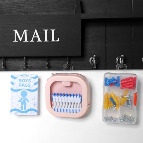 500 Pcs Hang Tags 1.3×0.9 Inch Hang Tabs Round Hole Hanging Tabs Retail Self Adhesive Hang Tags Clear Plastic Hanging Stickers Compatible for Yoto Cards Handicrafts Jewelry Display (1-1/4 x 7/8 Inch) - Image 5