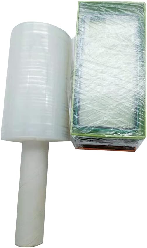 Stretch Wrap Clear Plastic Wrap Roll 6 inch X 1000Ft 80 Guage Industrial Mini - Image 3