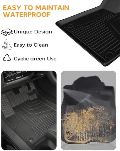 Floor Mats & Cargo Mat & Backrest Mat for Honda Passport 2019-2025 - Image 7