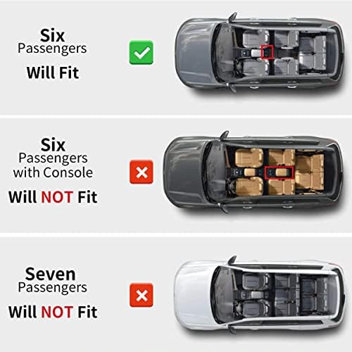 LASFIT Floor Mats for Jeep Grand Cherokee L 2021-2025 2026 6 Passengers - Image 2
