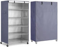 Shelving Cover for Storage Racks, Fits 36"W x 18"D x 72"H Wire Shelf by ZYSUOR