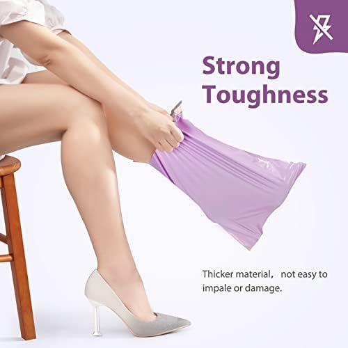 Fuxury Poly Mailers 10x13" 1200Pcs, Bulk Shipping Bags for Clothing Purple - Image 6