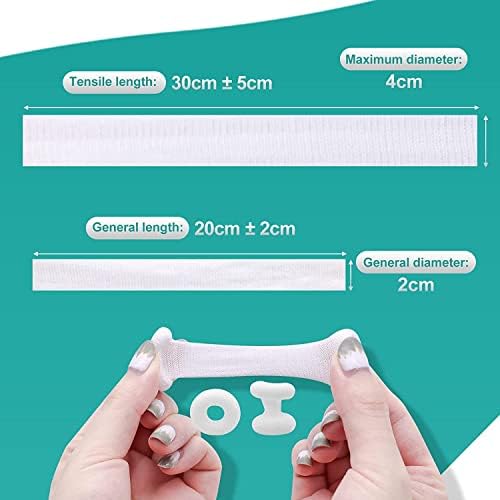 Dimora Finger Cots, Pack of 60 (Medium Size) Finger Protectors, Breathable Bandages for Wound Care, Stretchy Sleeves for Gardening, Fitness and Cargo Handling, White - Image 4