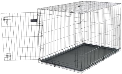 Carlson Pet Products Secure and Foldable Single Door Metal Dog Crate, Extra Large - Image 4