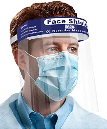 MAGID Reusable Latex Free Clear Anti Fog Full Face Shield - FS004 by MagidGloveSafety