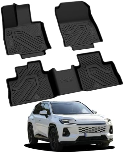 LASFIT Floor Mats for Toyota RAV4 2026 PHEV Plug-in Hybrid TPE All Weather by LASFIT