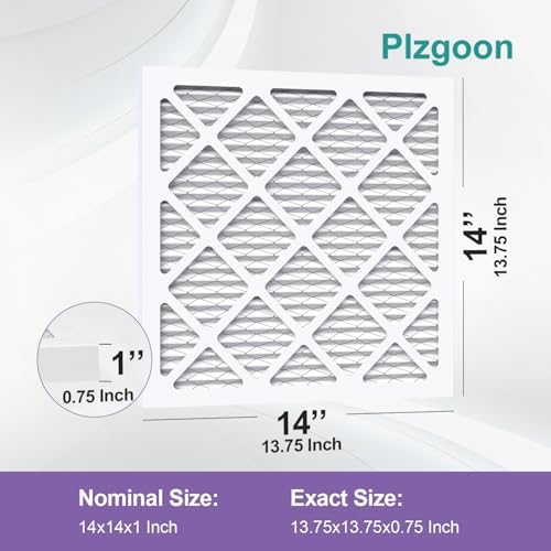 14x14x1 Air Filter MERV 11, 6-Pack for AC & Furnace, MPR 1000 - Image 2