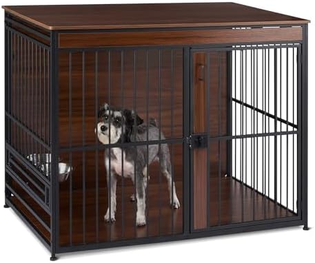Amazon Basics Furniture Style Dog Crate, 48 Inches by AmazonBasics