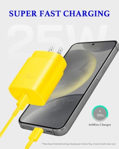 25W Type C Charger Fast Charging Long 10 FT Fast Charger USB C Cable - Image 3