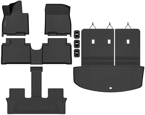 Floor Mats Fit for 2026 Hyundai Palisade 7/8 Seat Hybrid - Image 2