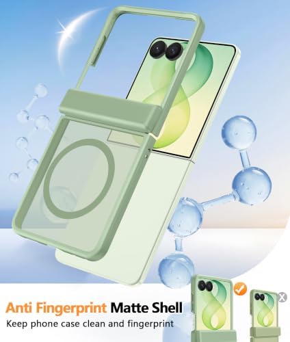 FNTCASE for Samsung Galaxy Z Flip 8 Case, Fit for Magsafe, Screen Protector - Image 6