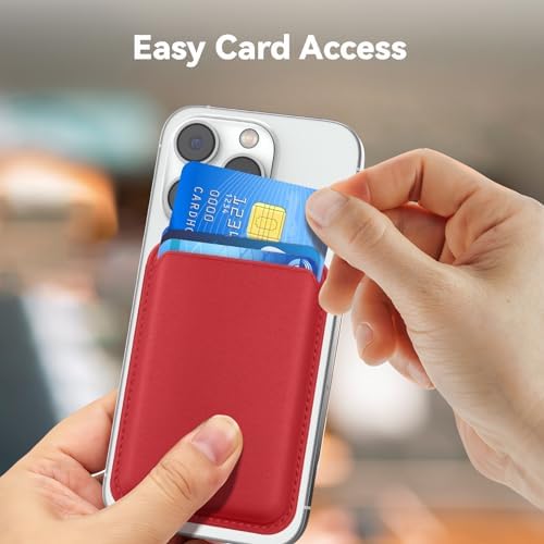 Magnetic Wallet Cell Phone Card Holder for Phone Case with Mag-Safe - Image 5