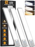 Under Cabinet Lighting Wireless, 10inch Motion Sensor Light Indoor, 3Pack by ZIOEYIUE