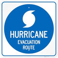 Hurricane Evacuation Route Sign, by SigoSigns