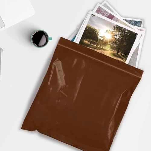 APQ Supply Amber Zipper Bags, 8 x 8 Inches, UV Protective Light Blocking Storage Bags for Light Sensitive Items, 3 Mil Polyethylene, Resealable Packaging for Samples and Small Parts, Pack of 1000 - Image 6