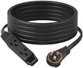 DEWENWILS 25FT Flat Plug Extension Cord, 360° Rotating Plug, 16/3 by DEWENWILS