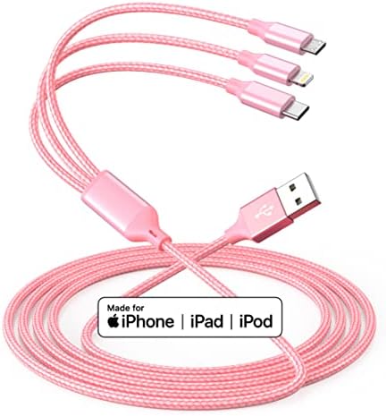 Multi Charging Cable 4ft 3Pack 3 in 1 Charger Cord, Multiple Rapid Cable - Image 6
