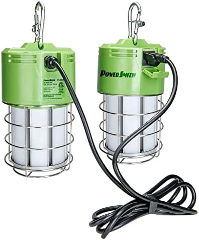 POWERSMITH LED Temporary Work Light 7,200 Lumens Temporary Job Site LED Work Light 360-Degree Commercial Hanging Light PTLH59-60 - Image 3