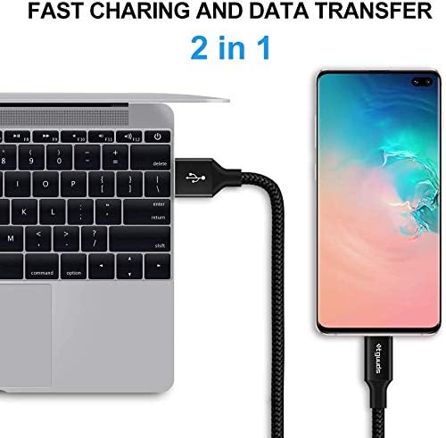 etguuds USB A to USB C Cable, 5-Pack (3/3/6/6/10 ft) Fast Charging Type C - Image 4