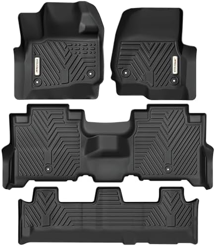 YITAMOTOR Floor Mats Fit 2018-2025 Ford Expedition/Expedition Max 8 Seat by YITAMOTOR