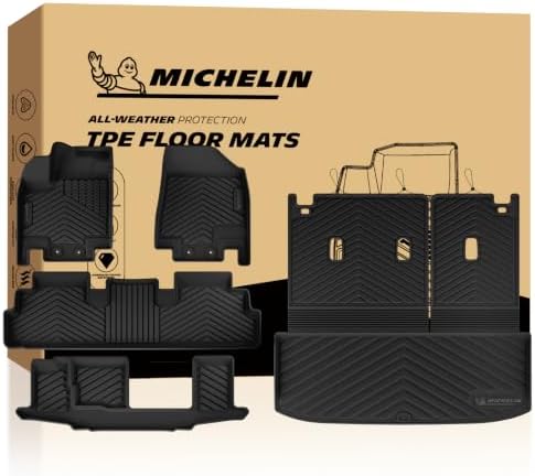 Michelin Vehicle Mats for 2022-2026 Nissan Pathfinder 7&8 Seats by Michelin