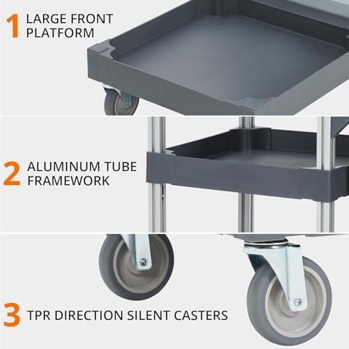 Heavy-Duty Janitorial Cleaning Cart - Image 6