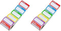 L LIKED 400 Colors Hello Name Tags Stickers 3.5x2.25 for School Office Home (Pack of 2) by LLIKED
