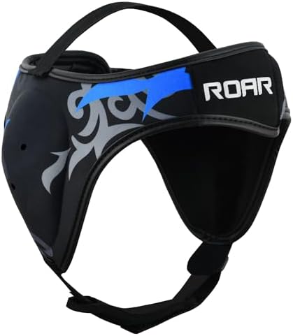 ROAR-INT Wrestling Headgear Men BJJ Ear Guard Protection MMA Grappling Cauliflower Helmet - Image 3