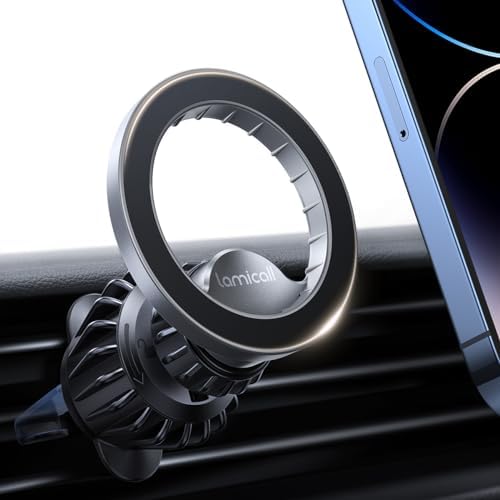 Lamicall for MagSafe Car Mount Vent 20 Super Magnets Accessories for iPhone by Lamicall
