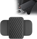 Car Armrest Box Pad,Automobile Center Console Cover,Arm Rest Cover for Car,Universal Middle Console Cover with Storage Bags,for Most Cars, Trucks and Vans (Black) by Unknown