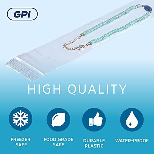 2" x 10" Zip Bags, 6000 Pack, 2 Mil, Reclosable for Incense Packaging, GPI - Image 3
