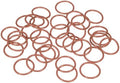 50pcs Fluorine Rubber O-Rings 25x21x2mm Metric FKM Sealing Gasket by Unknown