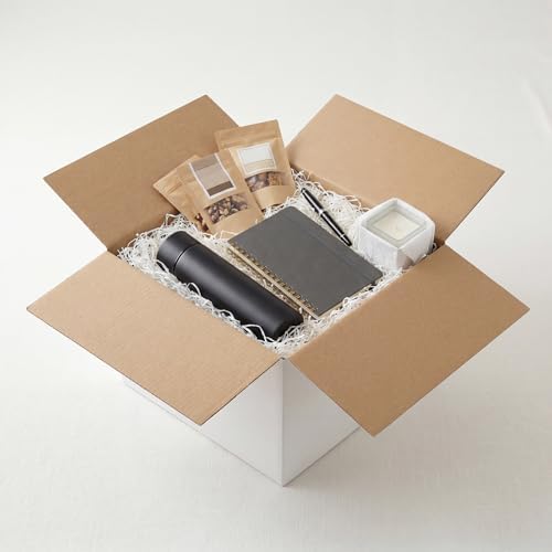 Hoikwo 12x12x8 Large Thin White Light Weight Shipping Boxes Set of 15 - Image 5