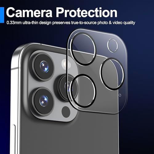 Ailun Screen Protector + Camera Lens Protector for iPhone 15 Pro Max - Image 5