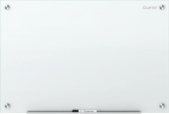 Quartet Dry Erase Board, Magnetic Whiteboard 72"W x 48"H, Glass Board - Image 2