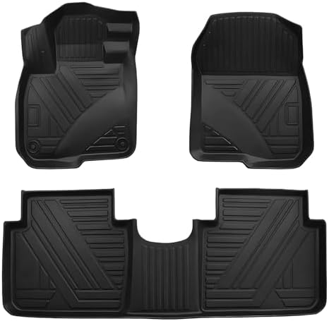 Aiqiying All Weather TPE Floor Mats Custom-fit for Honda CRV 2017-2022 by AiqiyingAutoAccesories